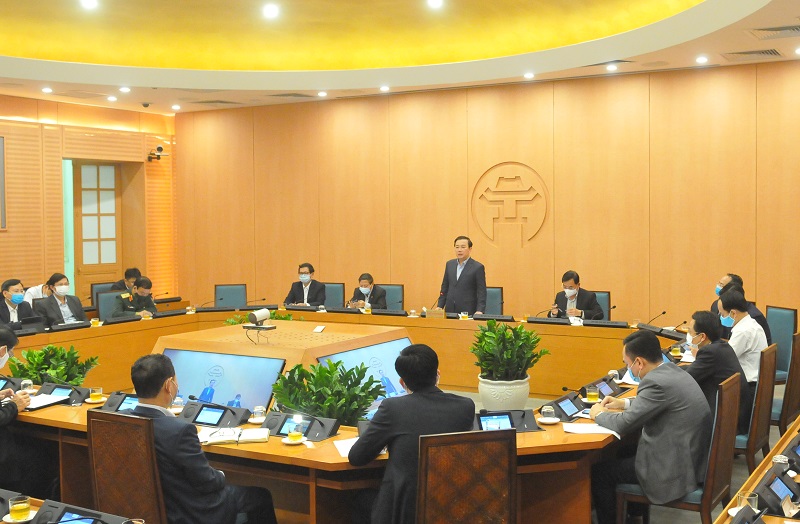 Ban Chỉ đạo về công tác phòng, chống dịch bệnh Covid-19 TP Hà Nội tổ chức họp Phiên thứ 85