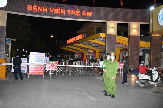 Hải Phòng: Từ ngày 09/02/2021 dỡ bỏ phong tỏa đối với Bệnh viện Trẻ em và Bệnh viện Phụ sản