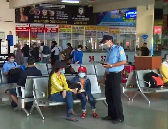 Hà Nội: Bến xe Mỹ Đình triển khai nhiều biện pháp phòng chống dịch Covid-19