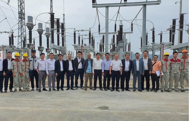 Công ty CP đầu tư và phát triển lưới điện đã thực hiện đóng điện thành công Dự án trạm biến áp kỹ thuật số 110 KV Nghi Sơn 1