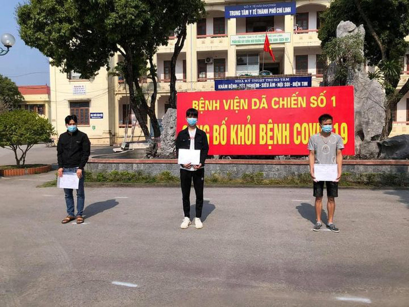 Hải Dương: Thêm 3 bệnh nhân Covid-19 được công bố khỏi bệnh