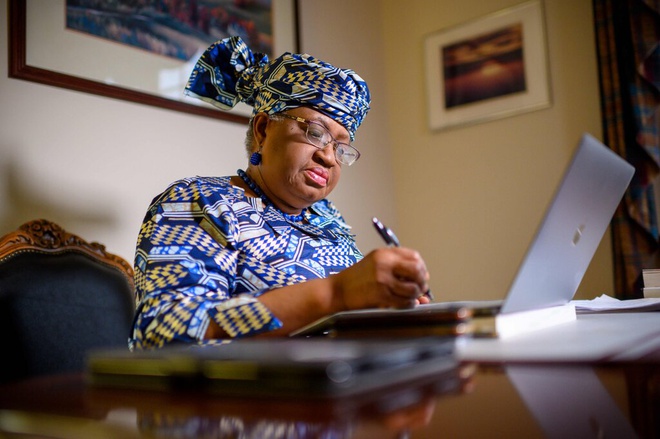 Tân Tổng Giám đốc WTO Ngozi Okonjo-Iweala (Ảnh: Getty)