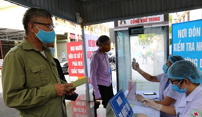Các trường hợp ra khỏi tỉnh Bắc Ninh khi quay lại phải thực hiện nghiêm việc khai báo y tế. (Ảnh: bacninh.gov.vn)