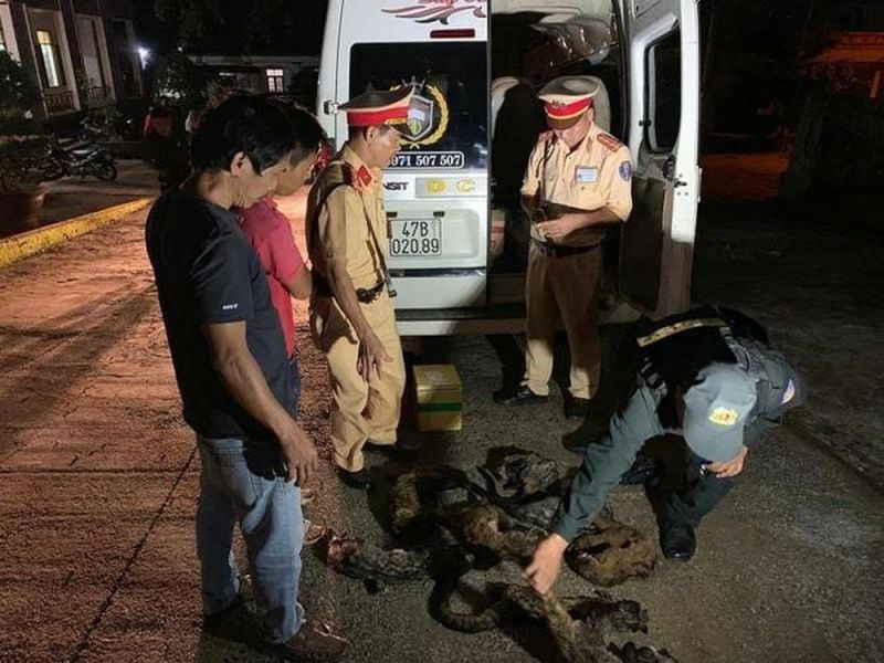 Lực lượng Công an ngăn chặn buôn lậu và phòng chống dịch trong dịp Tết