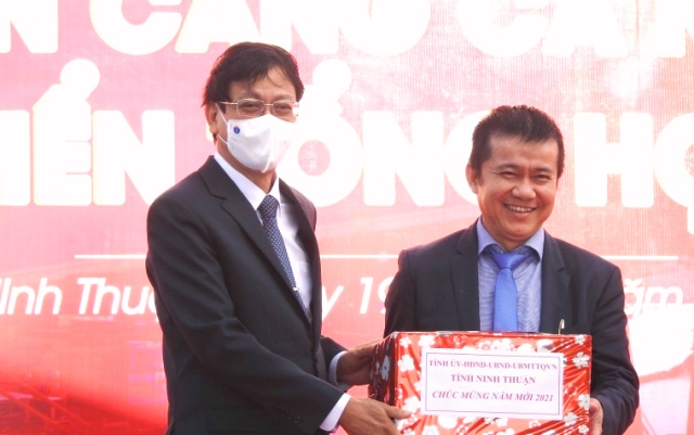 Trungnam Group: Lễ ra quân Dự án khu bến Cảng Cà Ná giai đoạn 1 tại Ninh Thuận