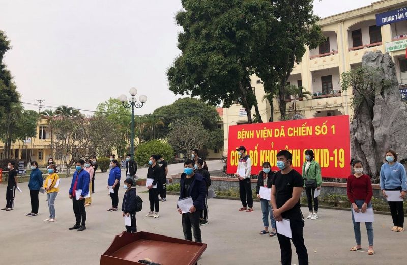 Ngày 19/2, thêm 22 ca Covid-19 ở Chí Linh được công bố khỏi bệnh