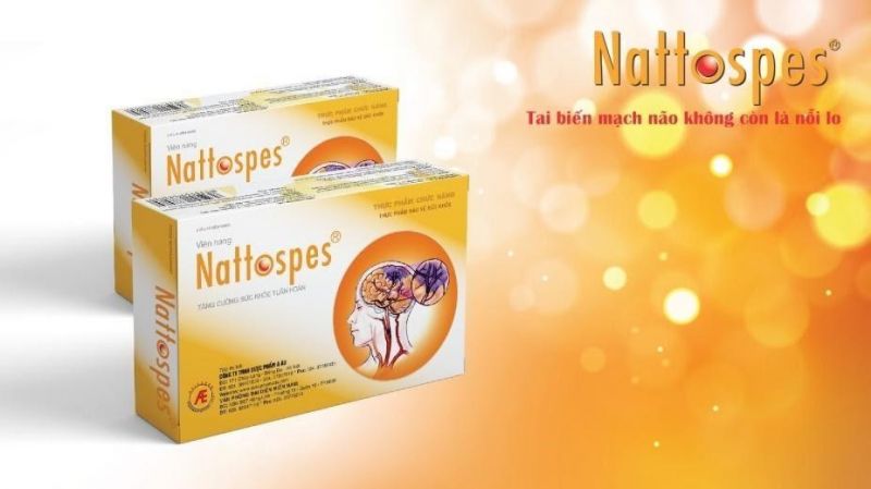 Nattospes là sản phẩm phòng ngừa và hỗ trợ cải thiện tai biến mạch máu não nổi trội