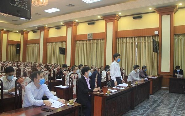 Ban Chỉ đạo phòng chống dịch bệnh Covid-19 tỉnh Hải Dương tổ chức họp trực tuyến.