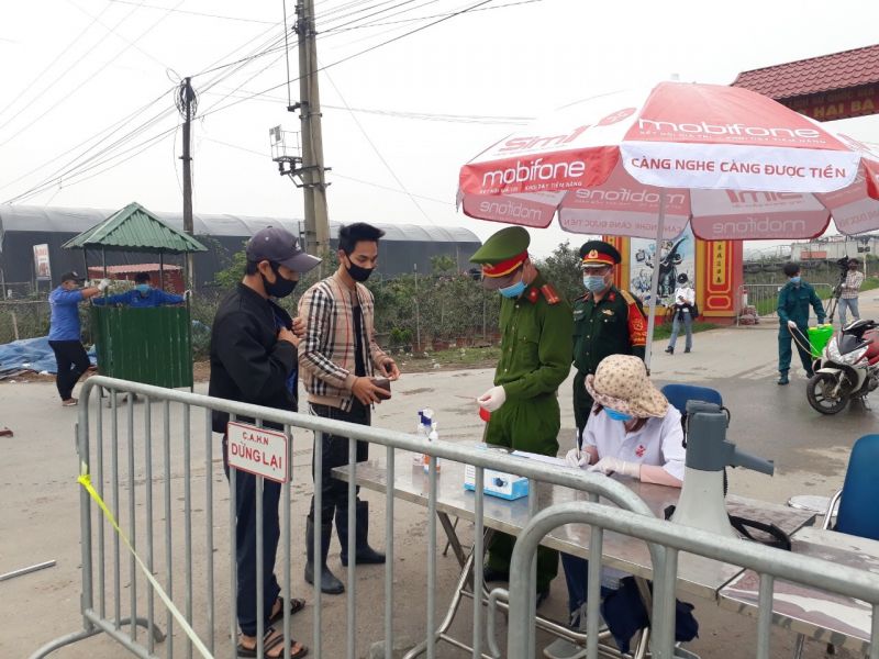 Hải Phòng: Tất cả mẫu xét nghiệm liên quan đến thôn Lôi Động đều âm tính lần 1