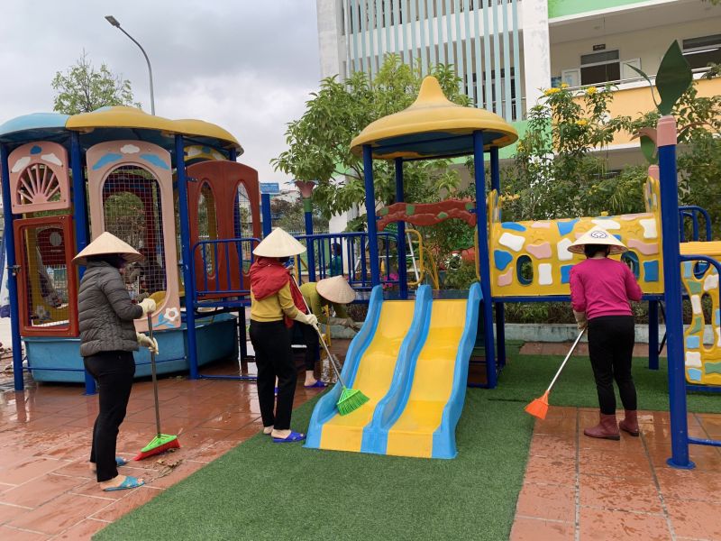 Quảng Ninh: Bảo đảm các điều kiện an toàn phòng, chống dịch COVID-19 để học sinh đến trường.