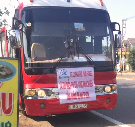 Đà Nẵng: Xử lý xe khách 52 chỗ vượt chốt kiểm soát dịch Covid-19