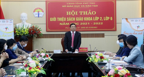 Phú Thọ: Giới thiệu sách giáo khoa lớp 2, lớp 6 theo Chương trình Giáo dục phổ thông mới