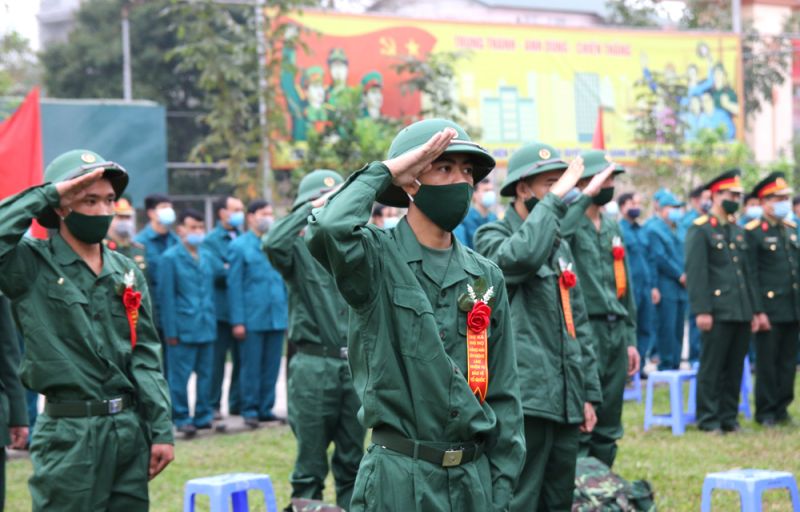 Phú Thọ: Hơn 2.000 thanh niên lên đường nhập ngũ