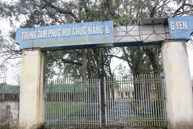 Hoang tàn tại Trung tâm phục hồi chức năng của lương y Võ Hoàng Yên tại Hà Tĩnh