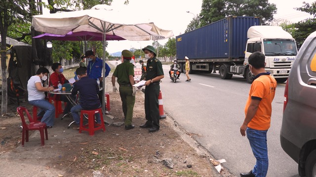Đà Nẵng:Tạm dừng hoạt động các chốt kiểm soát dịch liên ngành ở cửa ngõ ra, vào thành phố