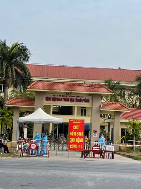 Dỡ phong tỏa bệnh viện GTVT Hải Phòng