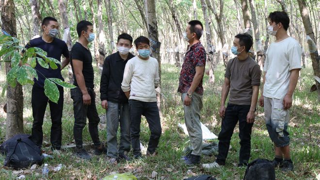Nhóm 7 người Trung Quốc bị bắt giữ tại Tây Ninh