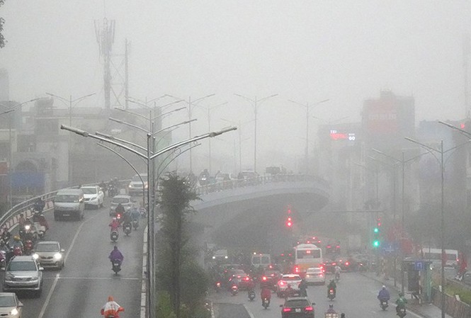 Dự báo thời tiết 9/3: Hà Nội sáng có mưa nhỏ, mưa phùn và sương mù