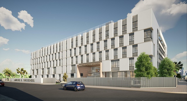 Tập đoàn Xây dựng Hòa Bình trúng thầu dự án Trường THCS – THPT Đinh Thiện Lý 2