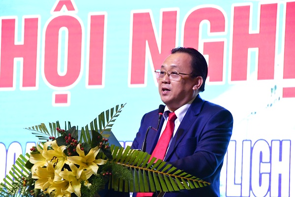 Ông Lê Hữu Hoàng, P. Chủ tịch thường trực đã phát biểu tiếp thu và kết luận hội nghị