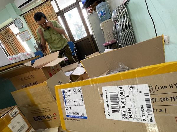 Phát hiện lô dược phẩm Hàn Quốc không hóa đơn, chứng từ đi ra từ kho Cảng hàng không Nội Bài