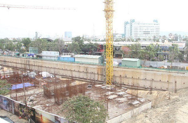 Hiện trạng công trình xây dựng không phép thuộc dự án I-Tower Quy Nhơn