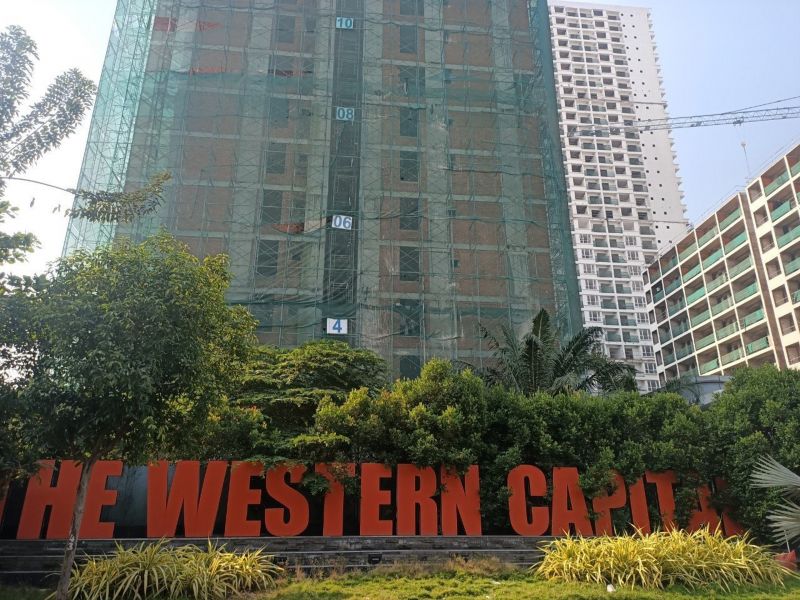 Dự án The Western Capital tọa lạc đường Lý Chiêu Hoàng (Phường 10, Quận 6, TP. HCM)