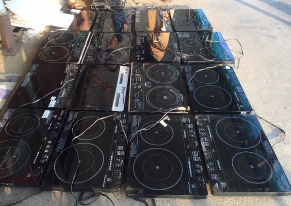 An Giang: Thu giữ số lượng lớn bếp từ nghi nhập lậu