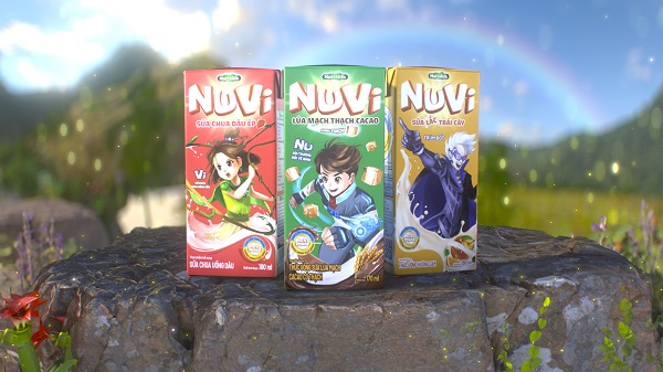 Các sản phẩm NuVi được tung ra thị trường, sẵn sàng đến tay trẻ em Việt Nam 1