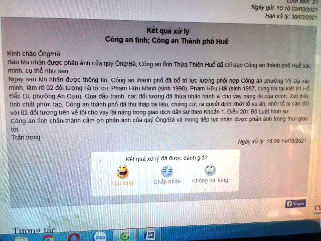 Kết quả xử l&yacute; qua Hue-S