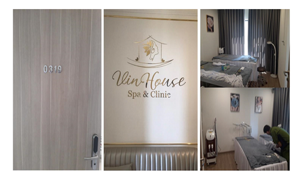 TP. HCM: Cơ sở thẩm mỹ “Vin House Spa & Clinic” hoạt động không phép