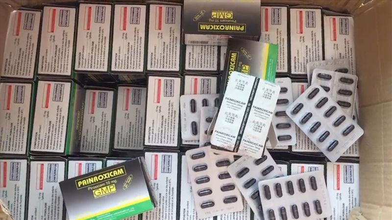 An Giang: Lại bắt giữ lô hàng thuốc tây không rõ nguồn gốc ước tính khoảng 100 triệu đồng