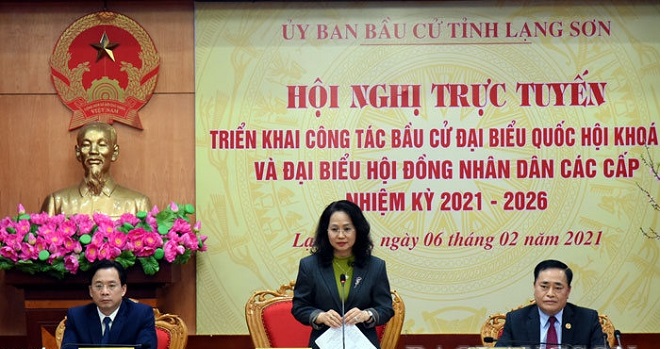 Lạng Sơn: Thành lập 14 ban bầu cử