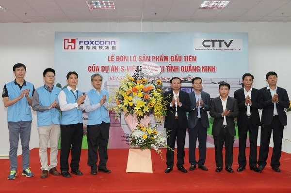 Foxconn khởi động cho sản xuất công nghệ cao tại khu kinh tế tập trung ven biển Uông Bí – Quảng Yên