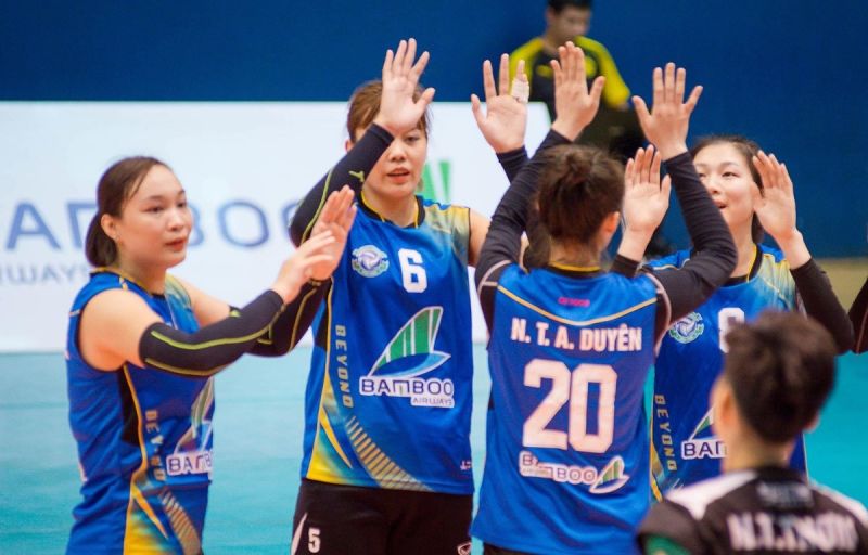 Bóng chuyền nữ Bamboo Airways Vĩnh Phúc đặt mục tiêu hướng tới giải Vô địch Quốc gia