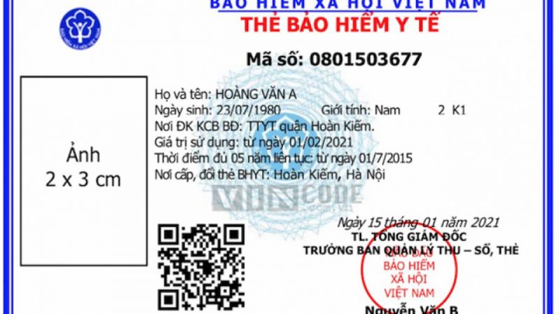 Sẵn sàng cho công tác cấp thẻ Bảo hiểm y tế mẫu mới