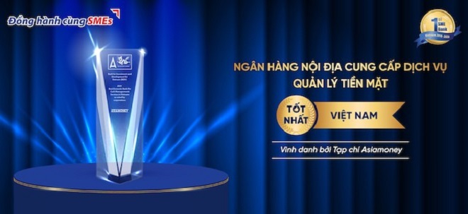 BIDV nhận giải thưởng quản lý tiền mặt tốt nhất Việt Nam