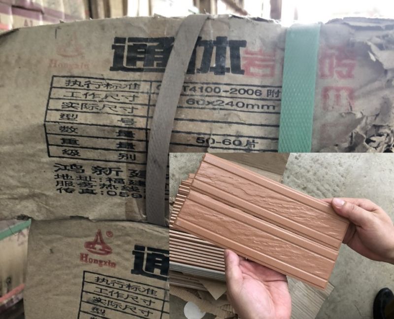 Tuyên Quang: Phát hiện, thu giữ 20 tấn gạch ốp lát nghi nhập lậu