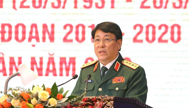 Đại tướng Lương Cường phát biểu tại lễ kỷ niệm
