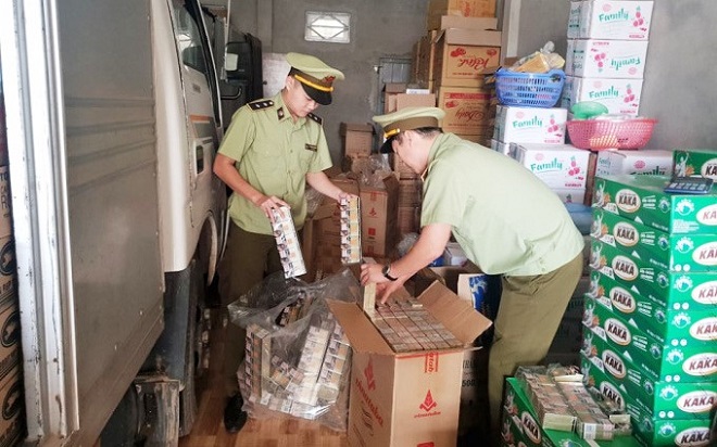 Quảng Bình: Thu giữ 2.650 bao thuốc lá giả mạo nhãn hiệu