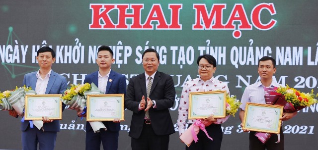 Quảng Nam: Ngày hội khởi nghiệp sáng tạo thu hút hơn 100 gian hàng, 200 sản phẩm OCOP