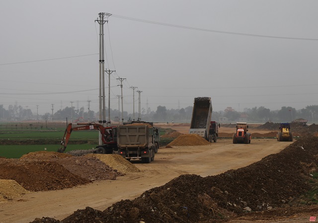 Thanh Hóa: Dự án đường giao thông nối TP Sầm Sơn với Khu kinh tế Nghi Sơn đạt 80,6% giá trị hợp đồng