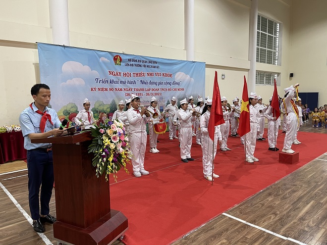 Ngày hội nằm trong chuỗi các hoạt động kỷ niệm 90 ngày thành lập Đoàn TNCS Hồ Chí Minh của trường Tiểu học Đoàn Kết