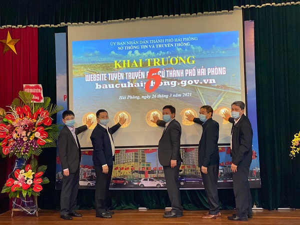 Hải Phòng: Phát động Giải Báo chí “Vì một Hải Phòng phát triển” lần thứ 3 và khai trương Website tuyên truyền bầu cử