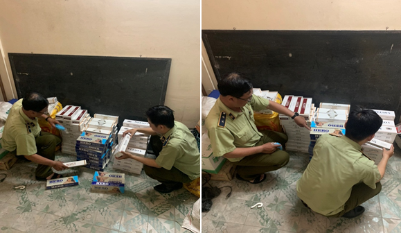 Đồng Tháp: Phát hiện, thu giữ gần 2.900 bao thuốc lá điếu nhập lậu