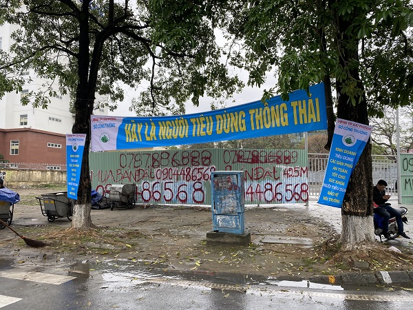 Hải Phòng: Treo băng rôn tuyên truyền ngày Quyền người tiêu dùng Việt Nam 2021 chưa đúng yêu cầu của Sở VH&TT