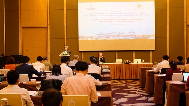 Xây dựng nghị định kiểm tra chất lượng, kiểm tra an toàn thực phẩm