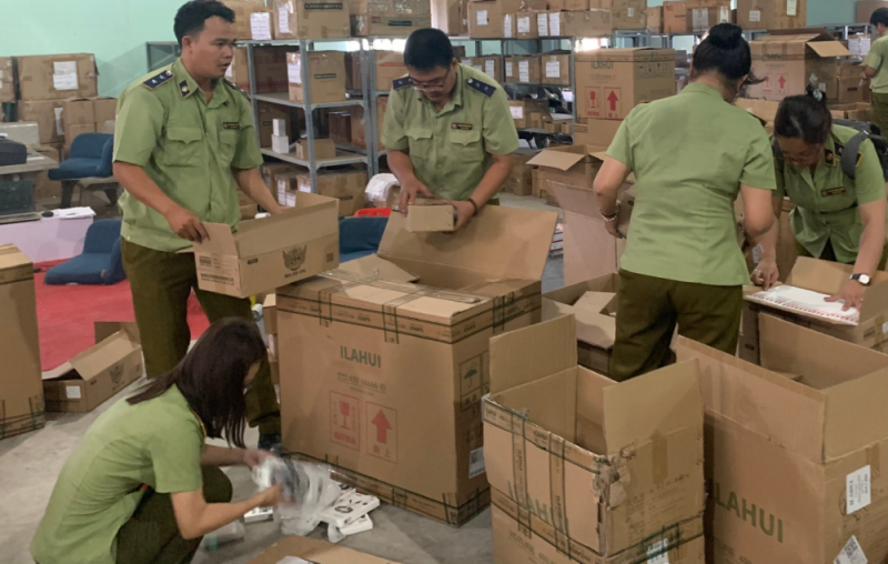 Bình Thuận: Phát hiện hàng nghìn thiết bị điện tử nhập lậu tại kho hàng Công ty MIMISO VIỆT NAM