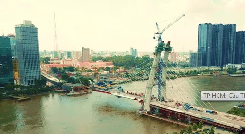 TP. HCM: Cầu Thủ Thiêm 2 sẽ được thi công trở lại trước 15/4