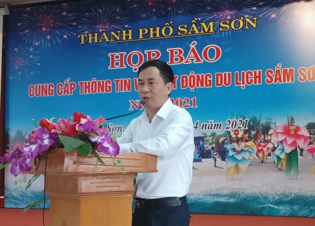 Thanh Hóa: Họp báo cung cấp thông tin về hoạt động du lịch biển Sầm Sơn 2021